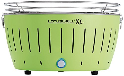LotusGrill BBQ XL, Light Green Carry Case & Battery