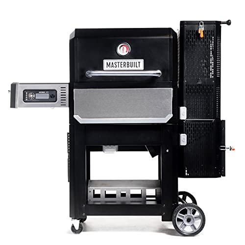Masterbuilt® Gravedad Series™ 800 Barbacoa de carbón Digital + Plancha +...