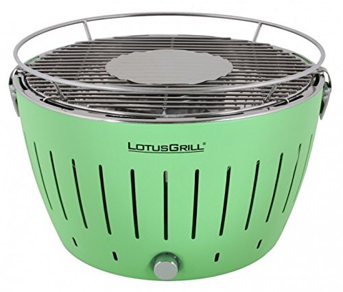 LotusGrill G-GR-34 - Barbacoa de carbón sin humo, color verde lima