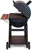foto lateral barbacoa Char griller Outlaw xxl