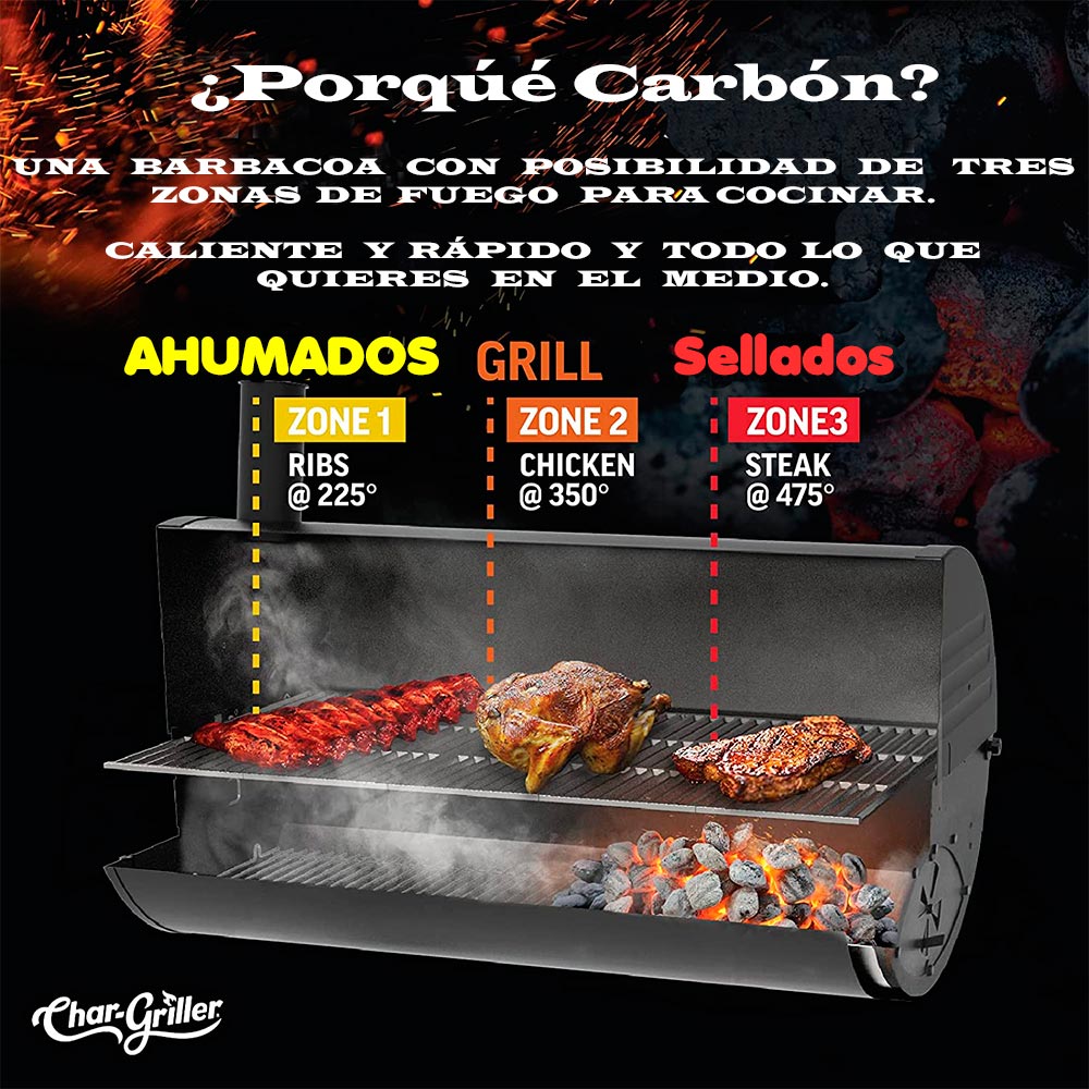 CHARGRILLER Barbacoa Outlaw XXL