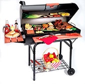 foto frontal barbacoa Char griller Outlaw xxl