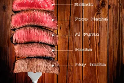 Diferentes Puntos de cocción de la carne